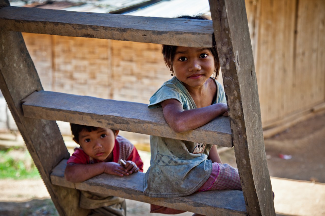 Laotian children